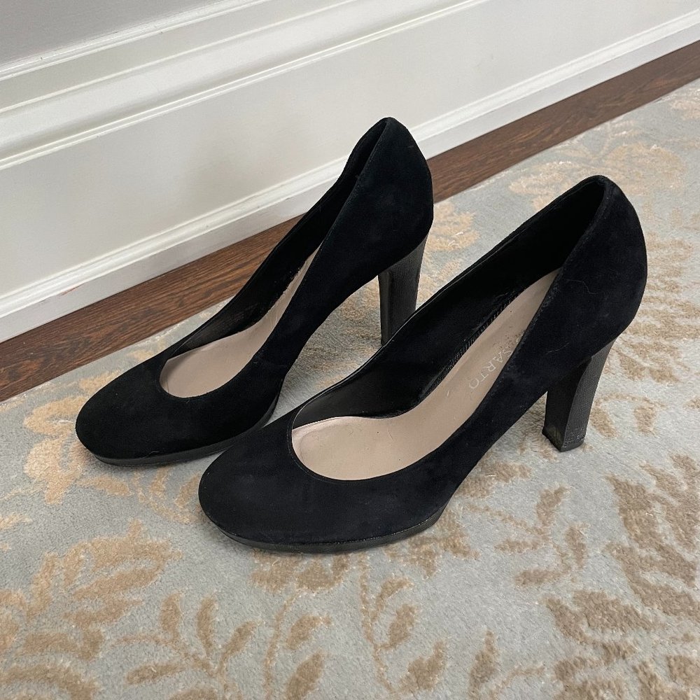 Franco Sarto Black 4-inch Heels